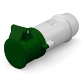 CONNECTOR 2P IP44 32A 11h 20-25V 40-50V SCAME 330.32065