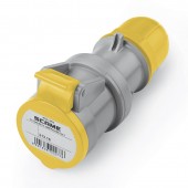 CONNECTOR 2P+E IP44 16A 4h 100-130V AC SCAME 313.1640