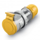 CONNECTOR 2P+E IP44 16A 4h 100-130V AC SCAME 313.1640P.TR
