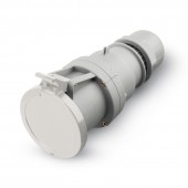 CONNECTOR 2P+E IP44 63A 12h TST>50V AC SCAME 313.63433