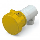 CONNECTOR 2P+E IP67 16A 4h 100-130V AC SCAME 326.1640