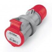 CONNECTOR 3P+E IP44 16A 6h 380-415V AC SCAME 313.1646