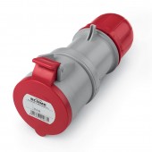 CONNECTOR 3P+E IP44 32A 11h 440-460V AC SCAME 313.32465