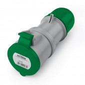 CONNECTOR 3P+N+E IP44 32A 2h >50V AC SCAME 313.32472