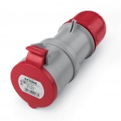 CONNECTOR 3P+N+E IP44 32A 6h 346-415V AC SCAME 313.3247