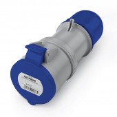 CONNECTOR 3P+N+E IP44 32A 9h 208-250V AC SCAME 313.3245