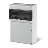 CONSUMER UNIT IP66 24DIN BLANK FRONT PAN SCAME 672.5122
