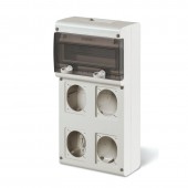 EMPTY BLOCK UNIT 4 FOR + KEY METALLIC SCAME 632.4700-000