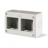 ENCLOSURE IP40 - 2+2 GANG SCAME 136.4124