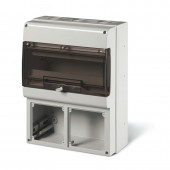 ENCLOSURE WITH 2 OMNIA SERIES CUTOUTS SCAME 672.4216