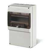 ENCLOSURE WITH BLANK FRONT PANEL 12 DIN SCAME 672.3100