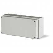 ENCLOSURE WITH BLANK FRONT PANEL SCAME 672.1101