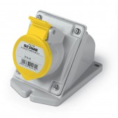 EUREKA SURF.M.SOCKET ANGLED BOX 2P+E 16A SCAME 512.1650