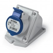 EUREKA SURF.M.SOCKET ANGLED BOX 2P+E 16A SCAME 512.1653