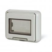 EVOLVE F. M. ENCLOSURE IP55 - 3 GANG SCAME 136.7023