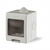 EVOLVE S. M. ENCLOSURE IP55 - 2 GANG SCAME 136.7122