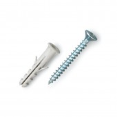 FIXING PLUG WITH SCREW Ø6 SCAME 846.14-6