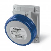 FLUSH-MNT. SOCKET 2P+E IP66/IP67 16A 6h SCAME 418.1663