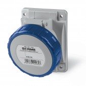 FLUSH-MNT. SOCKET 2P+E IP66/IP67 16A 6h SCAME 418.1663F