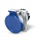 FLUSH-MOUNTING SOCKET 2P+E IP44 63A 6h SCAME 413.6363