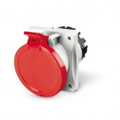 FLUSH-MOUNTING SOCKET 3P+E IP44 63A 6h SCAME 413.6366