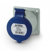 FLUSH MOUNTING SOCKET IP44 2P+E 32A 6h SCAME 423.3263