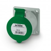 FLUSH MOUNTING SOCKET IP44 3P+E 32A 10h SCAME 423.32661