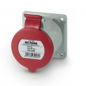 FLUSH MOUNTING SOCKET IP44 3P+E 32A 6h SCAME 423.3266