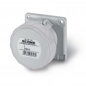FLUSH MOUNTING SOCKET IP66/IP67 2P+E 16A SCAME 428.16634
