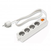 FRENCH STAND.MULTI-OUTLET SOCK.+ SWITCH SCAME 160.248/C