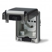 GERMAN STANDARD SOCKET IP66 70x87 16A SCAME 570.6407
