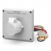 INTERLOCKED SOCKET 2P IP44 32A 12h SCAME 400.2621