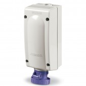 INTERLOCKED SOCKET 2P IP67 16A 20-25V AC SCAME 565.2420/S