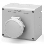 INTERLOCKED SOCKET 2P IP67 32A 12h SCAME 505.2621