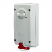 INTERLOCKED SOCKET 2P+E IP44 16A 9h SCAME 560.1678