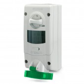 INTERLOCKED SOCKET 2P+E IP67 16A 2h >50V SCAME 563.16832