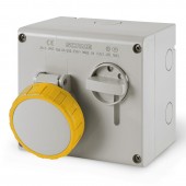 INTERLOCKED SOCKET 2P+E IP67 16A 4h SCAME 505.1670