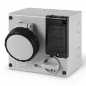 INTERLOCKED SOCKET 2P+E IP67 16A 7h SCAME 506.16836