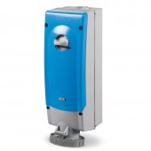 INTERLOCKED SOCKET 2P+E IP67 63A 3h SCAME 564.63834