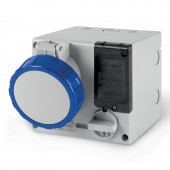INTERLOCKED SOCKET 3P+E 32A 9h IP44 SCAME 506.3274
