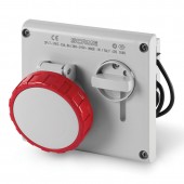 INTERLOCKED SOCKET 3P+E IP67 16A 11h SCAME 405.16865