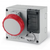 INTERLOCKED SOCKET 3P+E IP67 16A 11h SCAME 506.16865