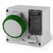 INTERLOCKED SOCKET 3P+E IP67 16A 2h >50V SCAME 506.16862