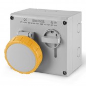 INTERLOCKED SOCKET 3P+E IP67 16A 4h SCAME 505.1672