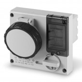 INTERLOCKED SOCKET 3P+E IP67 16A 7h SCAME 406.16866