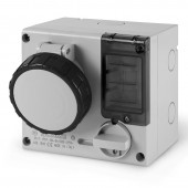 INTERLOCKED SOCKET 3P+E IP67 16A 7h SCAME 506.16866