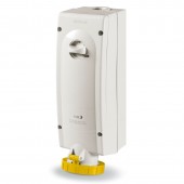 INTERLOCKED SOCKET 3P+E IP67 63A 4h SCAME 561.6372