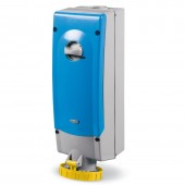 INTERLOCKED SOCKET 3P+E IP67 63A 4h SCAME 564.6372