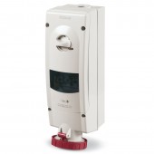 INTERLOCKED SOCKET 3P+E IP67 63A 6h SCAME 563.6386