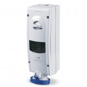 INTERLOCKED SOCKET 3P+E IP67 63A 9h SCAME 563.6374